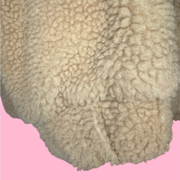 ZAFUL Tan Collared Zip-Up Sherpa Jacket - Picture 7 of 9